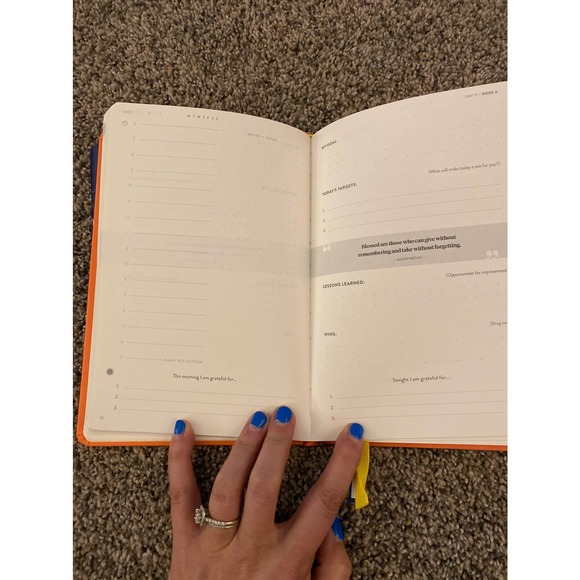 Best Self Orange Journal and Accessories - Picture 5 of 9